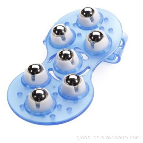 Plastic Massager 7 Balls Massage Glove Massage roll Tool Factory